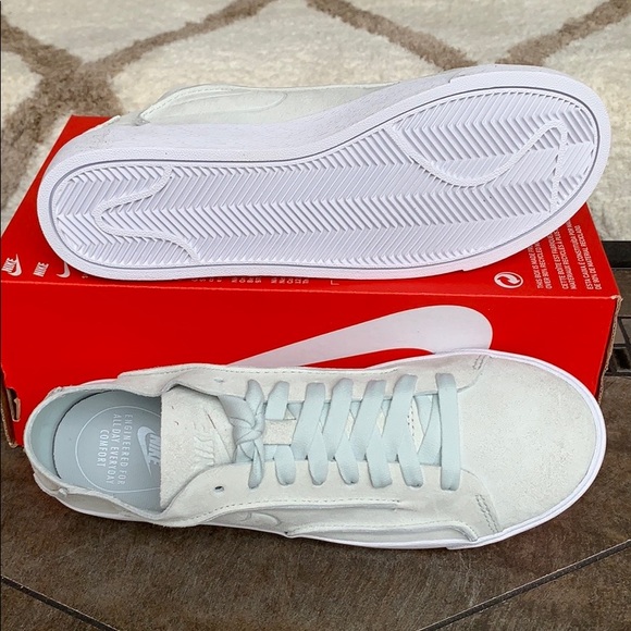 NIKE W BLAZER LOW DECON GHOST AQUA/GHOST AQUA-WHIT - Picture 3 of 16